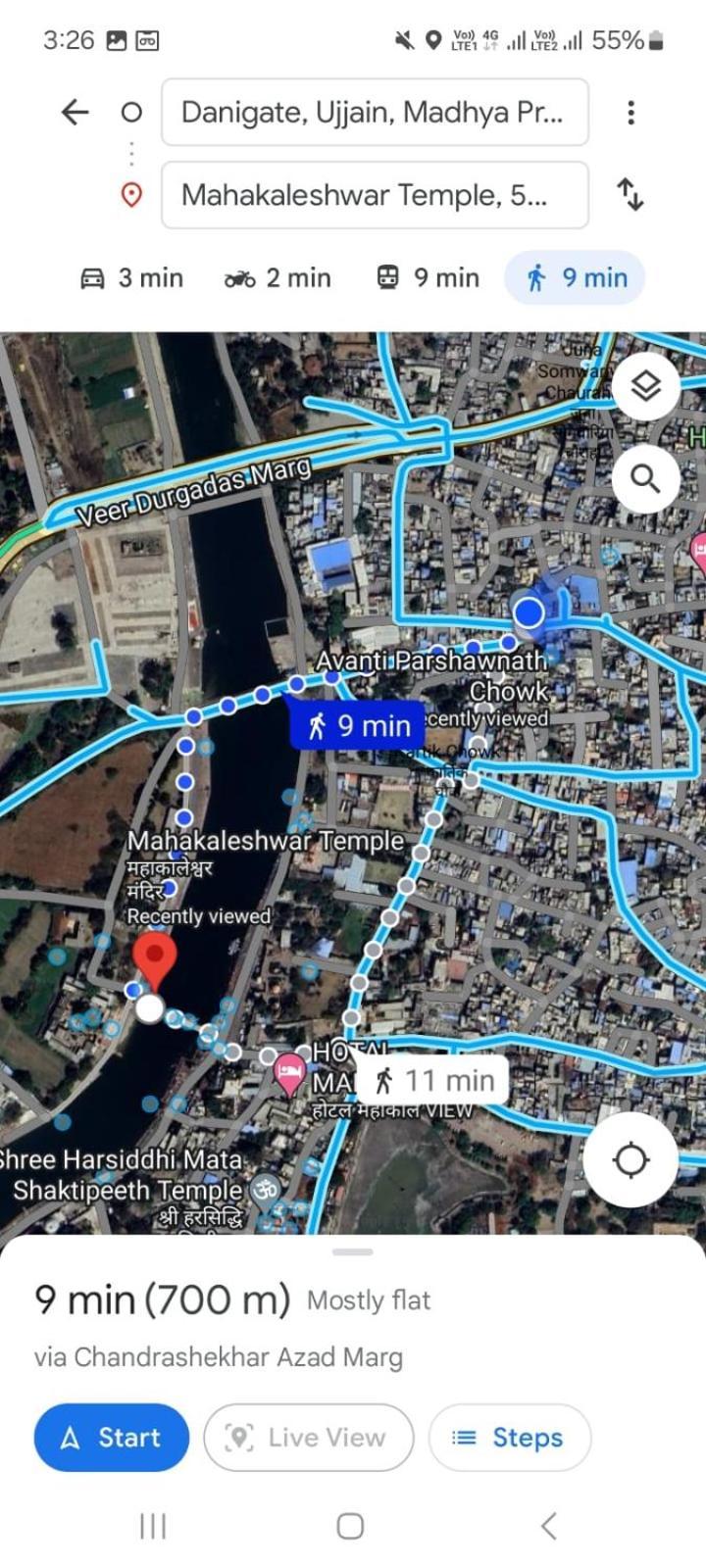 Hotel Om Palace Ujjain Zewnętrze zdjęcie